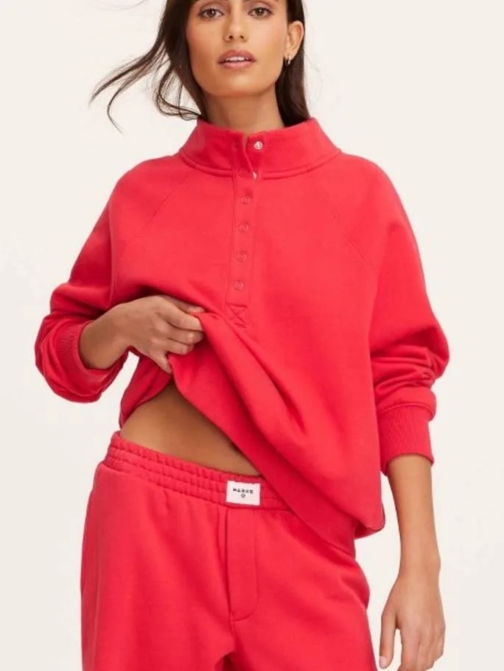 PARKE x TARGET Snap Mockneck Sweatshirt